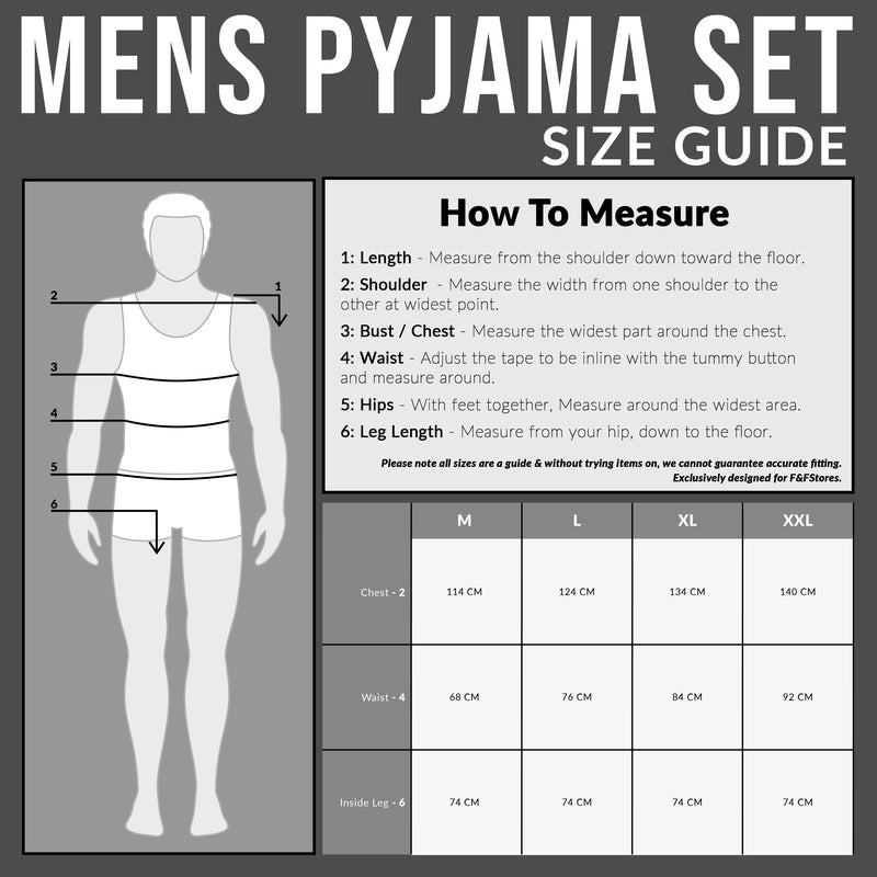 CityComfort Mens Pyjamas Set, Warm Fleece Pyjamas for Men with Fluffy Hoodie - Get Trend