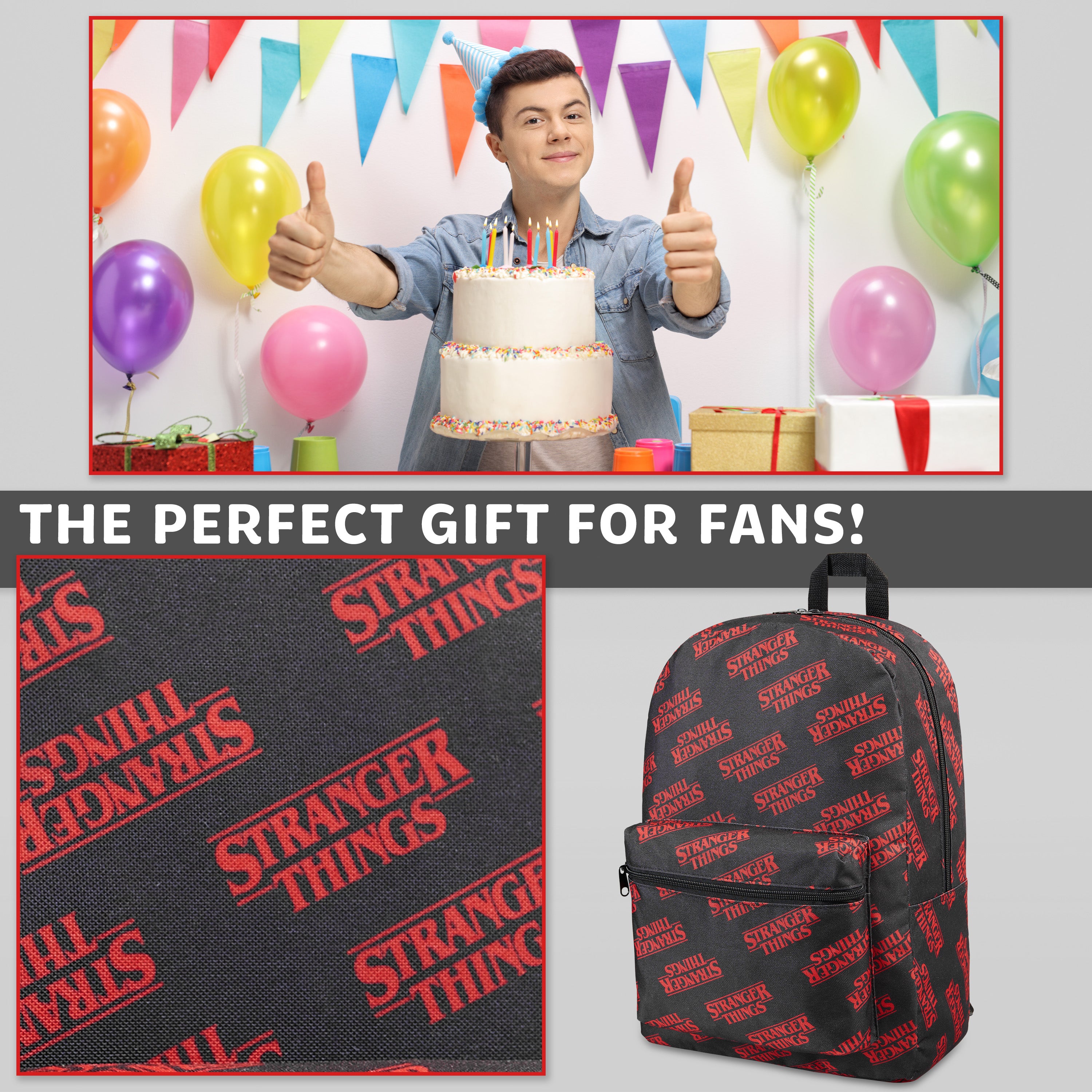 Stranger Things Backpack, Official Merchandise - Get Trend
