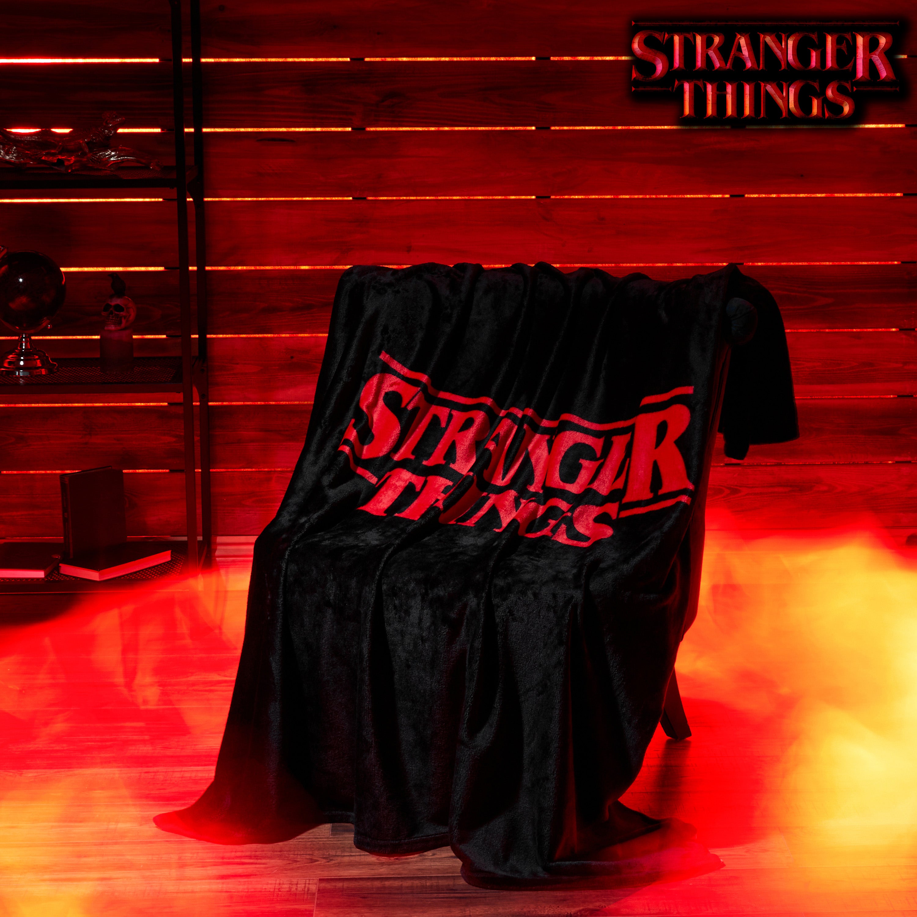 Stranger Things Blanket Throw Bedroom Accessories Fleece Blanket - Get Trend