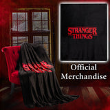 Stranger Things Blanket Throw Bedroom Accessories Fleece Blanket - Get Trend