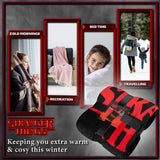 Stranger Things Blanket Throw Bedroom Accessories Fleece Blanket - Get Trend