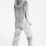 CityComfort Womens Pyjamas, Warm Fleece Hooded Pyjamas for Women Sets