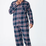 CityComfort Mens Pyjamas Set, Tartan Brushed Cotton Pyjamas - Get Trend