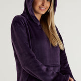 CityComfort Womens Pyjamas, Warm Fleece Hooded Pyjamas for Women Sets