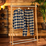 CityComfort Mens Pyjamas Set, Tartan Brushed Cotton Pyjamas - Get Trend