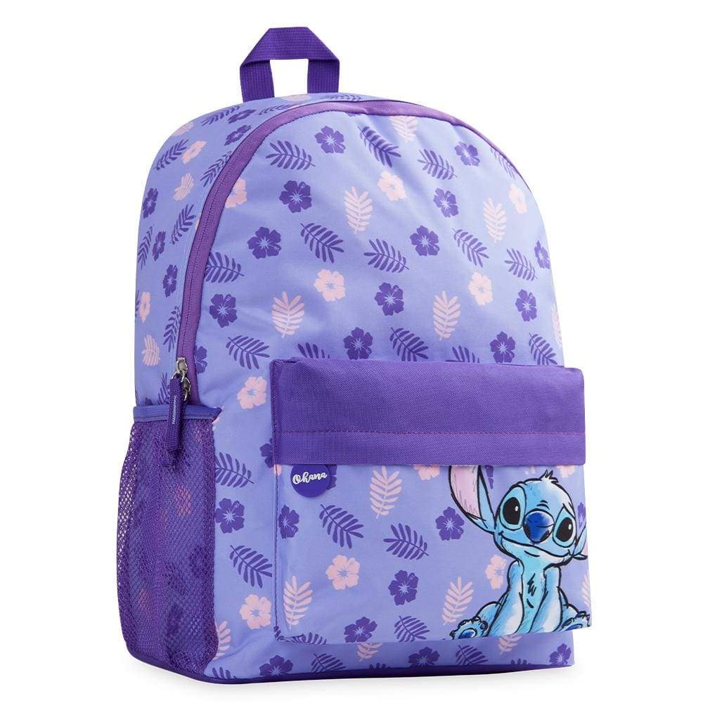 Disney Lilo And Stitch Mini Preschool Backpack For Kids ~ 2 Pc Bundle With  11 Stitch School and Stickers For Boys And Girls | Stitch School Supplies