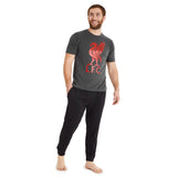 Liverpool F.c. Mens Pyjamas Set Long Cotton Pjs Official Football Gifts Pyjama Liverpool £18.49