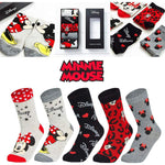 Disney Minnie Mouse and Mickey Mouse Socks Pack of 5 Size 4-7 Socks Disney £9