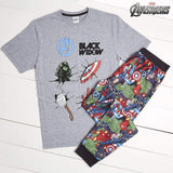 Marvel Mens Pyjama with Short Sleeve top and Long Trousers,super Soft Cotton Pyjama Marvel £18.95