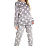 CityComfort Womens Pyjamas, Warm Fleece Hooded Pyjamas for Women Sets
