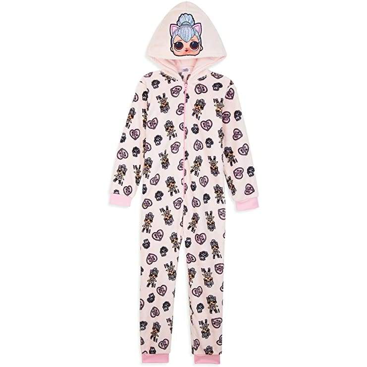 L.o.l. Surprise! Onesies Pj Jumpsuit with Kitty Queen Lol Dolls for Children Girls Onesie Lol Surprise! £15.49