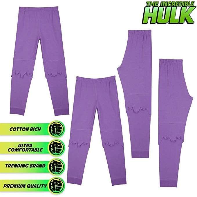 Marvel Boys Pyjamas Incredible Hulk Pyjamas Kids Pjs Set Cotton Kids Clothes Pyjamas Marvel £11.48
