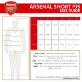 Arsenal F.C. Mens Pyjamas, Official Merchandise, Short PJs, Football Nightwear - Get Trend