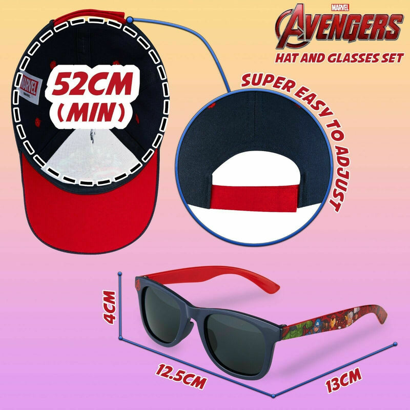 MARVEL Baseball Cap, Spiderman Sunglasses & Boys Caps, Kids Sunglasses & Sun Hat - Get Trend