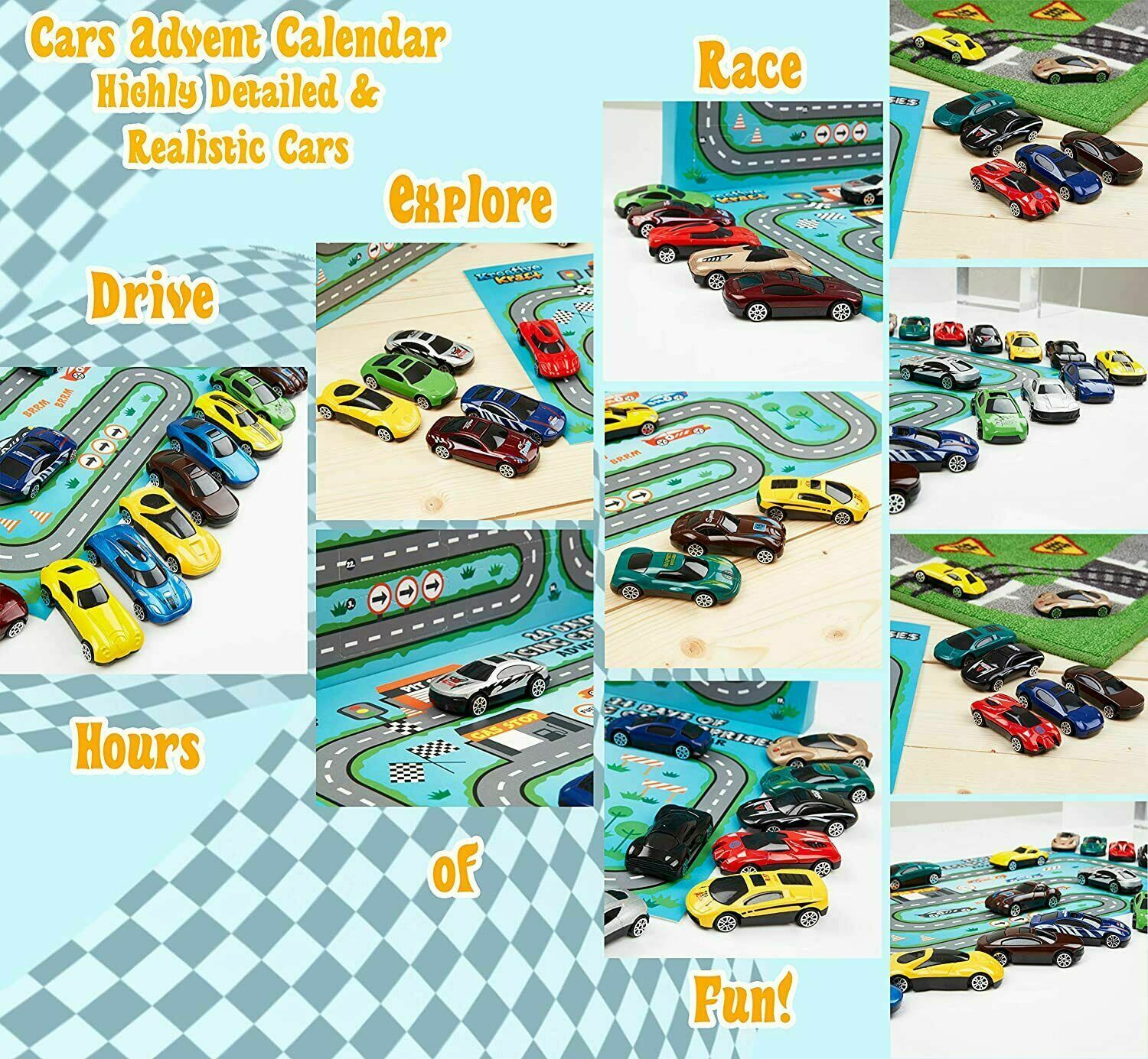 KreativeKraft Car Advent Calendar - 2023 Advent Calendar - Get Trend