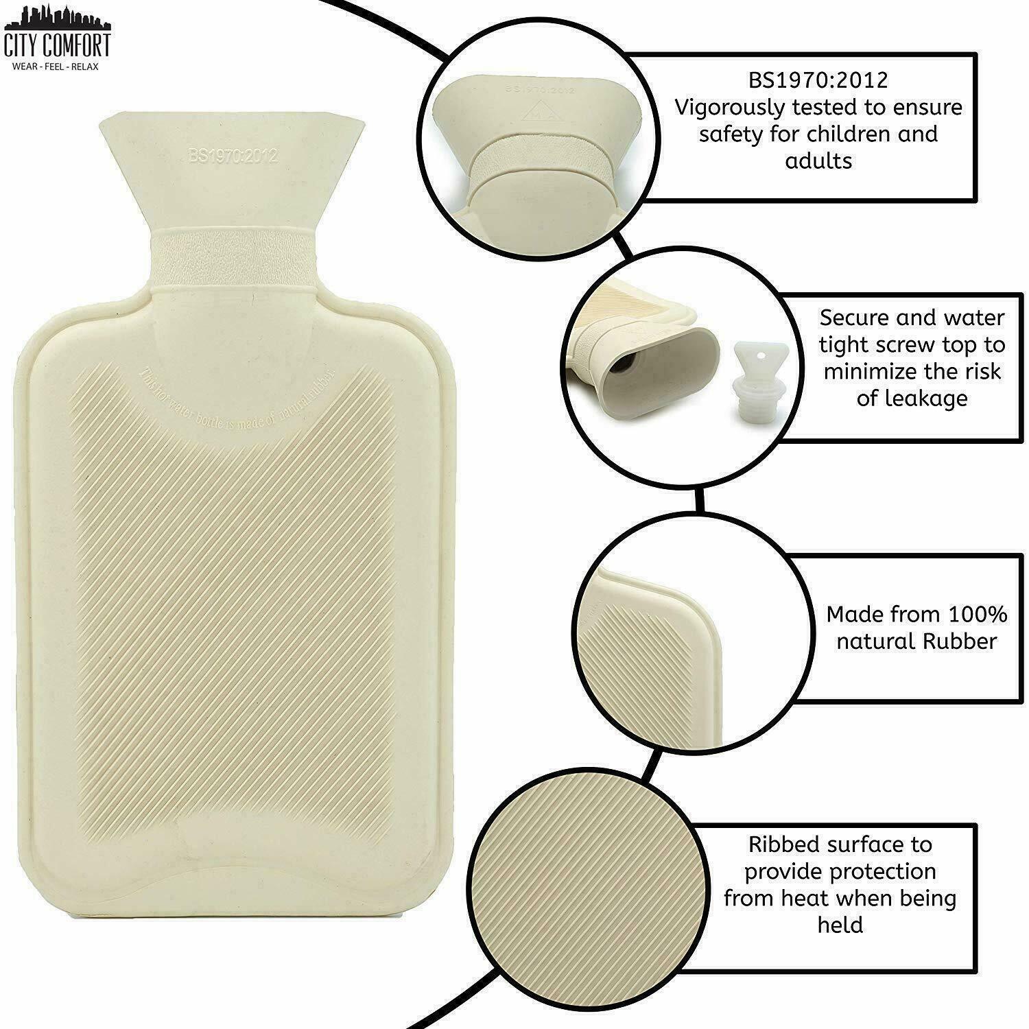 CityComfort Hot Water Bottle with Cover - SLOTH - Get Trend