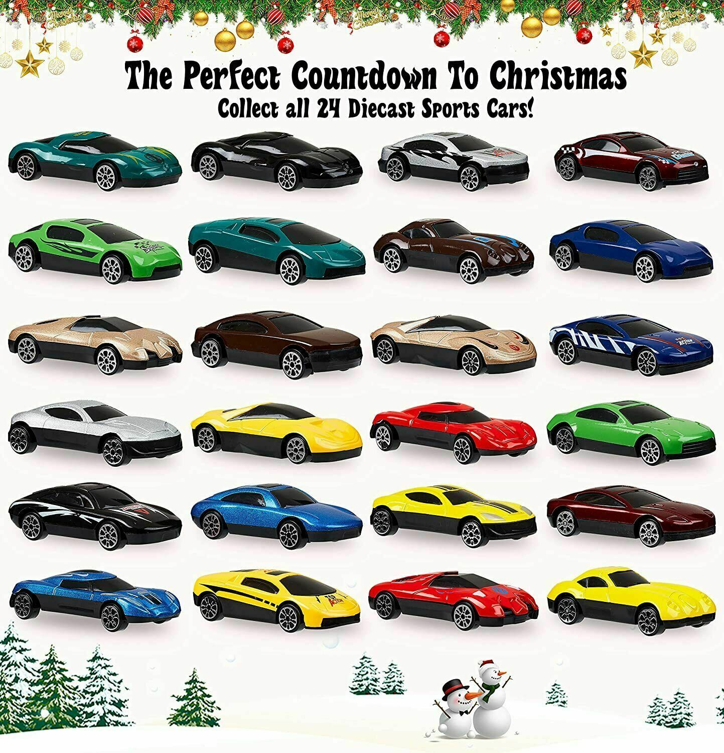 KreativeKraft Car Advent Calendar - 2023 Advent Calendar - Get Trend