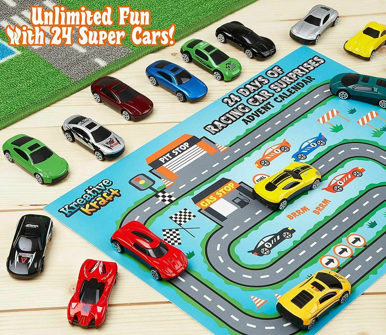 KreativeKraft Car Advent Calendar - 2023 Advent Calendar - Get Trend