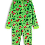 Minecraft Onesie for Boys, Kids Pyjamas All in One, Children Pj Jumpsuit, Super Soft Hooded Onesies - Get Trend