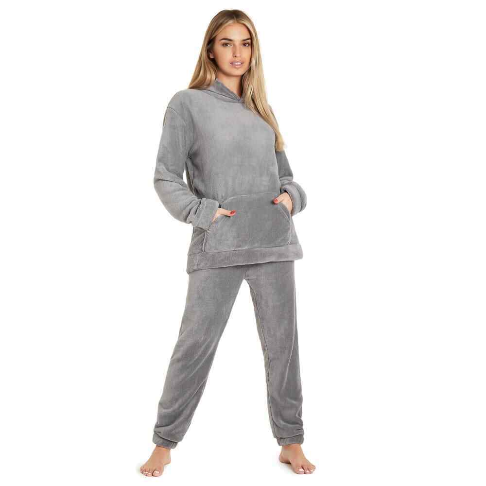 CityComfort Pyjamas Set, Comfy Snuggle Warm Fleece for Women and Teenergers - Get Trend