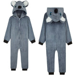 CityComfort Koala Onesie Fleece Pyjamas Jumpsuit for Kids Children - Get Trend