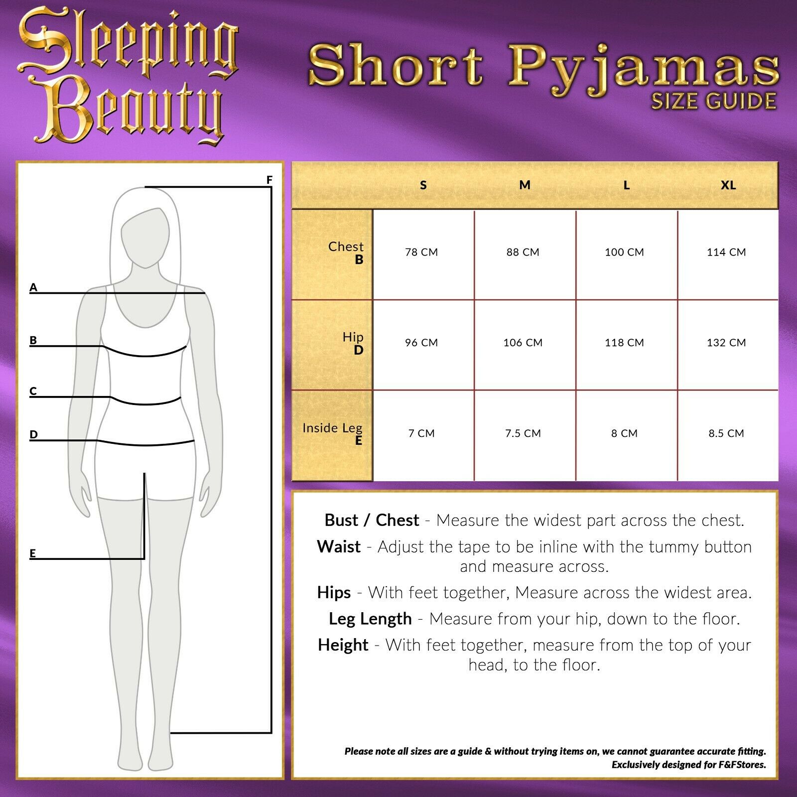 Disney Ladies Pyjamas Set, Cami Top & Sleep Shorts Sleeping Beauty Women PJs - Get Trend
