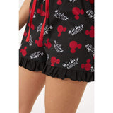 Disney Mickey Mouse Lounge Wear Womens Set 100% Cotton Pyjamas Pyjama Disney £10.99