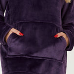 CityComfort Womens Pyjamas, Warm Fleece Hooded Pyjamas for Women Sets