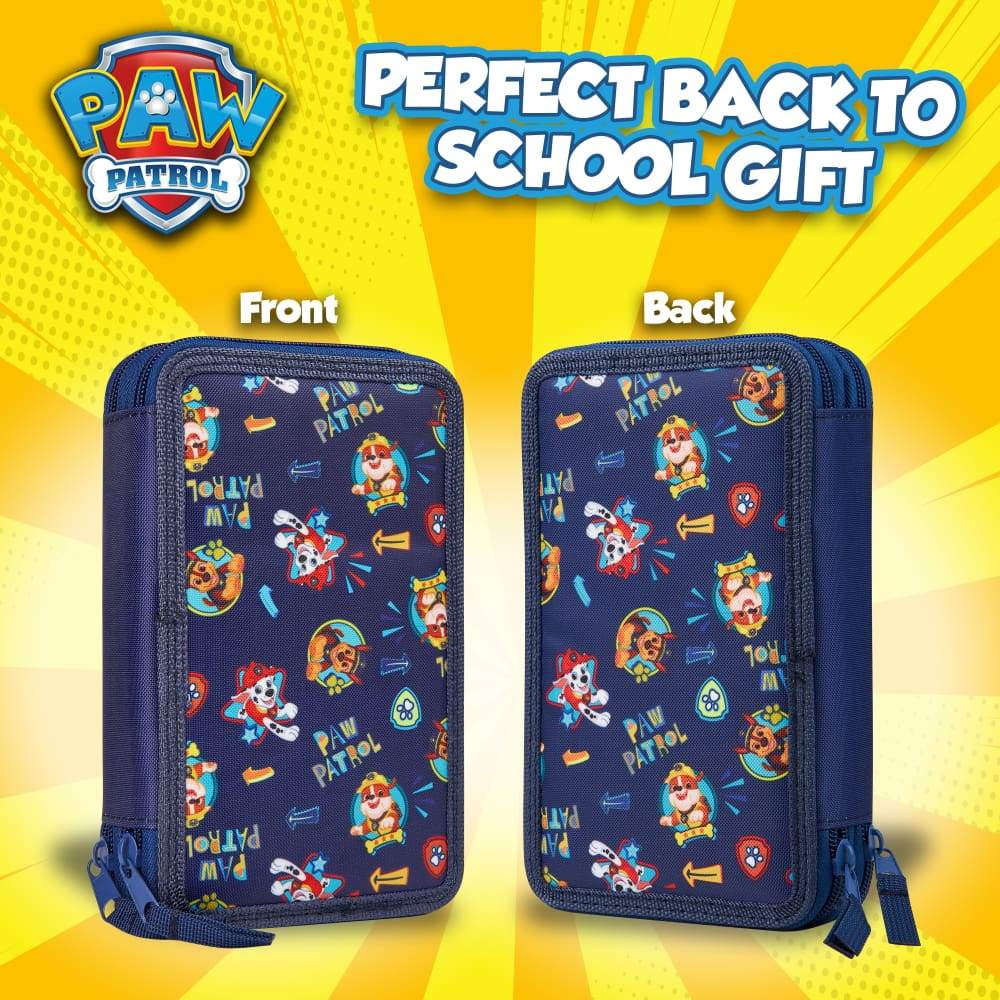 Paw Patrol School Stationery Set Pencil Case for Boys with Marshall Chase Rubble Pencil Case Paw Patrol £9.99