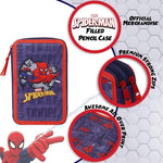 Marvel Spiderman Large Filled Pencil Case with Spiderman Stationary Supplies for Boys Pencil Case Spiderman £12.49