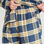 CityComfort Mens Pyjamas Set, Tartan Brushed Cotton Pyjamas - Get Trend