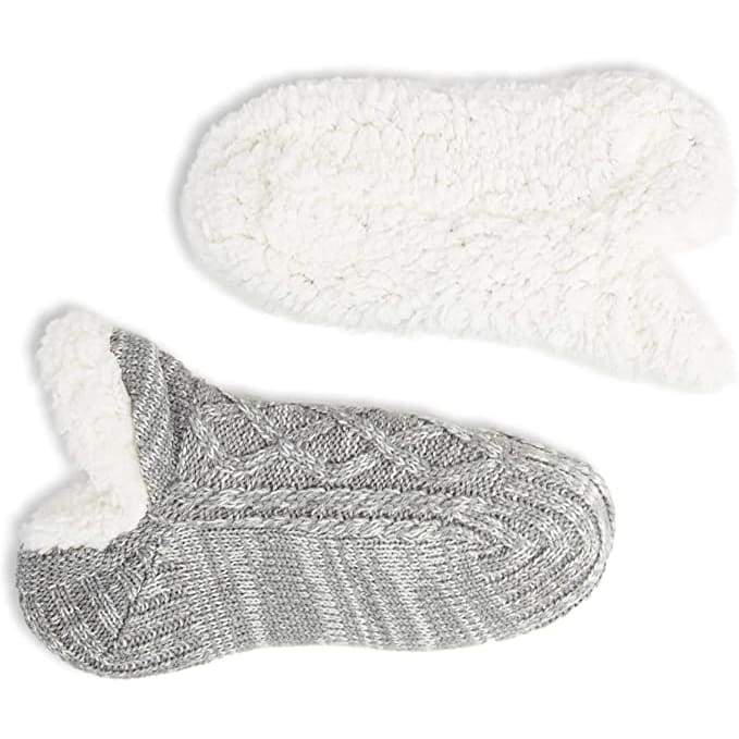 Citycomfort Fluffy Socks for Men and Women,size 5-8,non Slip Knitted Slipper Socks Citycomfort £7.95