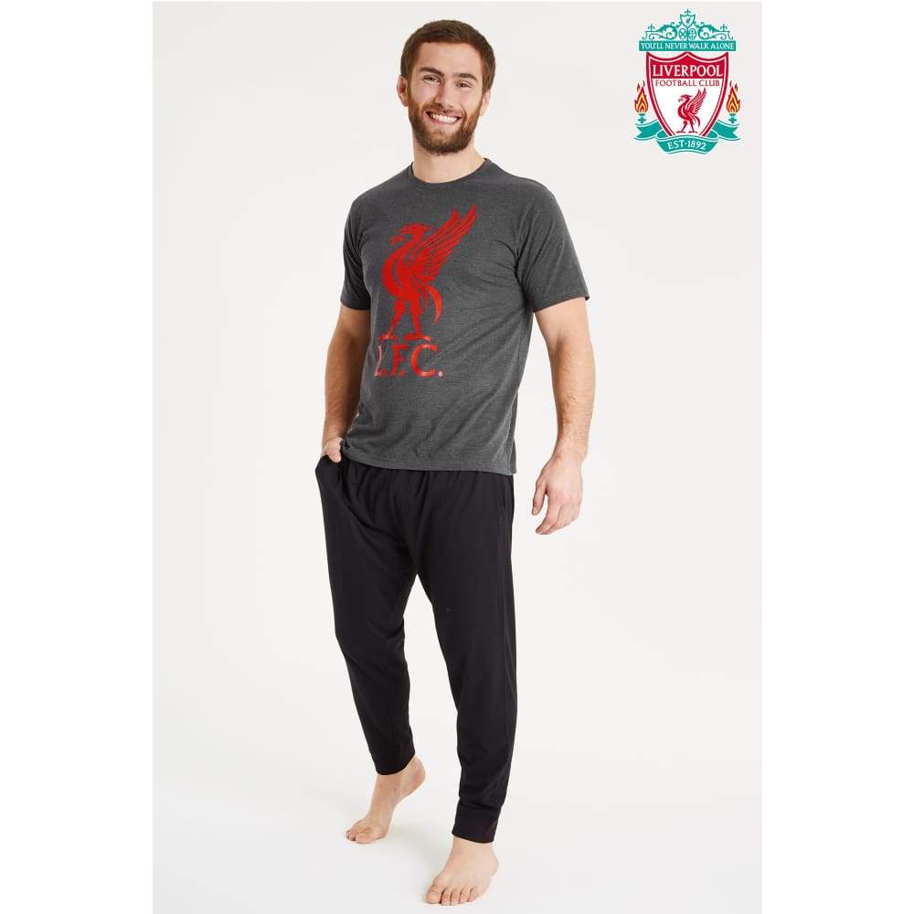 Liverpool F.c. Mens Pyjamas Set Long Cotton Pjs Official Football Gifts Pyjama Liverpool £18.49