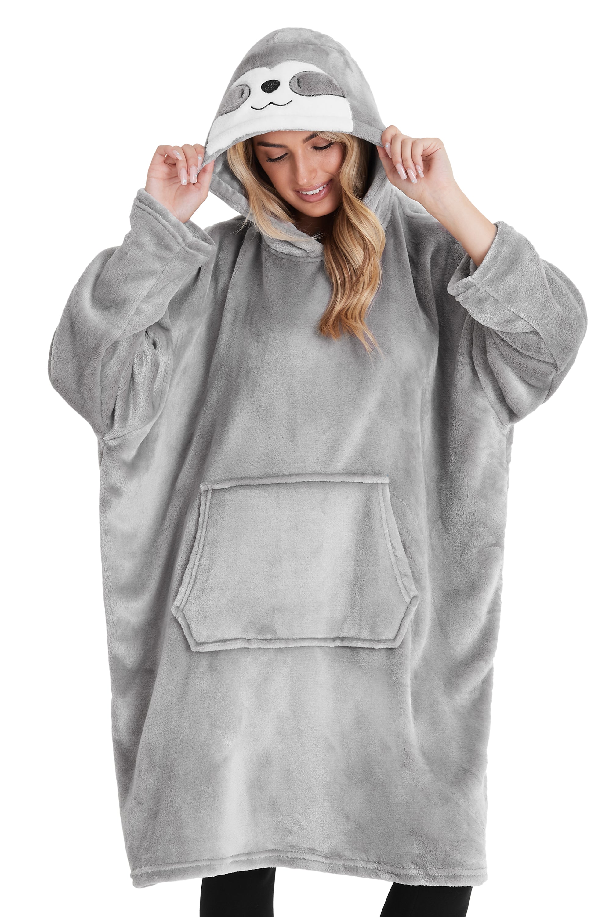 CityComfort Hoodie Blanket, Oversized Hoodie Fleece, Giant