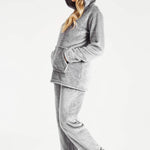 CityComfort Womens Pyjamas, Warm Fleece Hooded Pyjamas for Women Sets