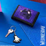 Wednesday Wallet and Thing Keyring Set for Girls and Teenagers - Get Trend