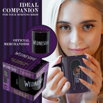 Wednesday Coffee Mug for Women & Teens - 320ml Ceramic Heat Colour Changing Mug - Get Trend