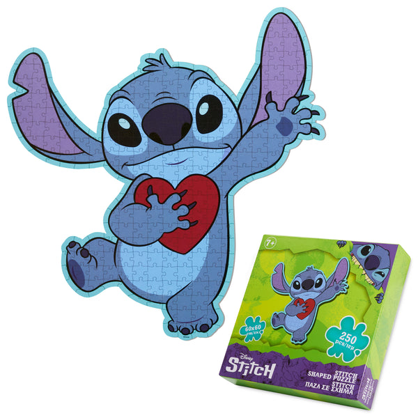 Disney Stitch Puzzle for Kids, 250 Pieces Jigsaw Puzzle 7 Years Up - Stitch Gifts