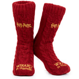 Harry Potter Slipper Socks, Women Knitted Fluffy Socks, Xmas Stocking Fillers