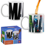 Marvel Coffee Mug Men Teenagers Boys 312ml Ceramic Heat Colour Changing Mug Gift Set Official Merchandise Gifts for Him - Get Trend