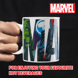 Marvel Coffee Mug Men Teenagers Boys 312ml Ceramic Heat Colour Changing Mug Gift Set Official Merchandise Gifts for Him - Get Trend