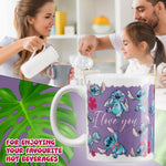 Disney Stitch Coffee Mug Women Teenagers Girls 312ml Ceramic Heat Colour Changing Mug - Get Trend