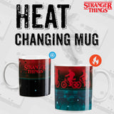 Stranger Things Coffee Mug Adults Teenagers 312ml Ceramic Heat Colour Changing Mug