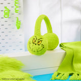 The Grinch Womens Fluffy Earmuffs, Cosy Winter Accessories - Gifts for Her