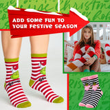 Grinch Ladies Calf Socks Pack of 5