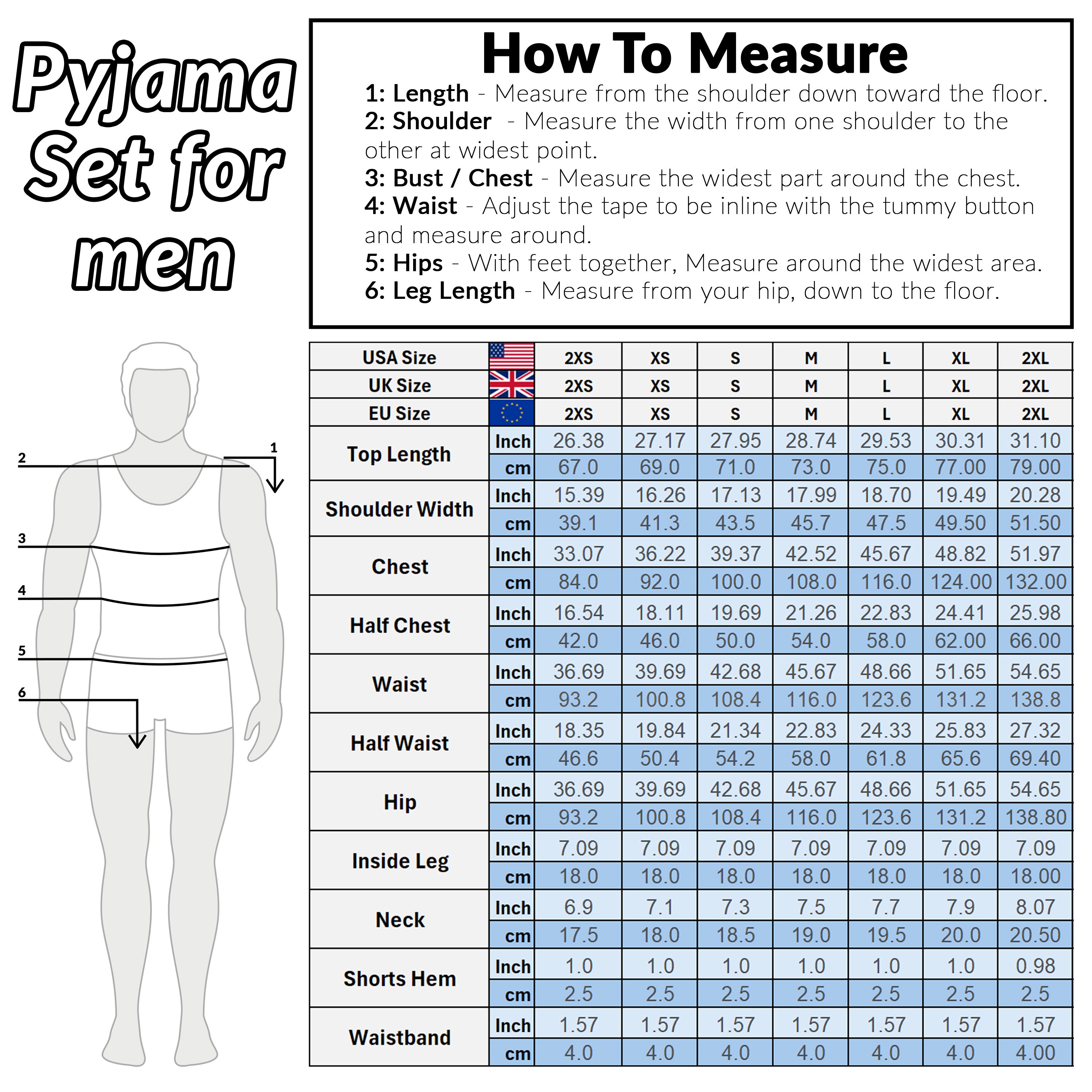 South Park Mens Pyjamas Set Short PJs Funny Nightwear Lounge Set Comfy Sleepwear - Get Trend