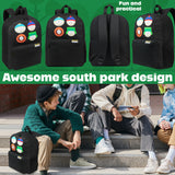 South Park Backpack for Boys Teens Travel Rucksack Gym Mens Work Bag Stan Kenny Eric Daypack for University School Funny Gifts