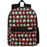 South Park Backpack for Boys Teens Travel Rucksack Gym Mens Work Bag Stan Kenny Eric Daypack for University School Funny Gifts