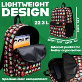 South Park Backpack for Boys Teens Travel Rucksack Gym Mens Work Bag Stan Kenny Eric Daypack for University School Funny Gifts