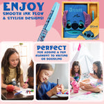 3D Stitch notepad and a ball point pen set